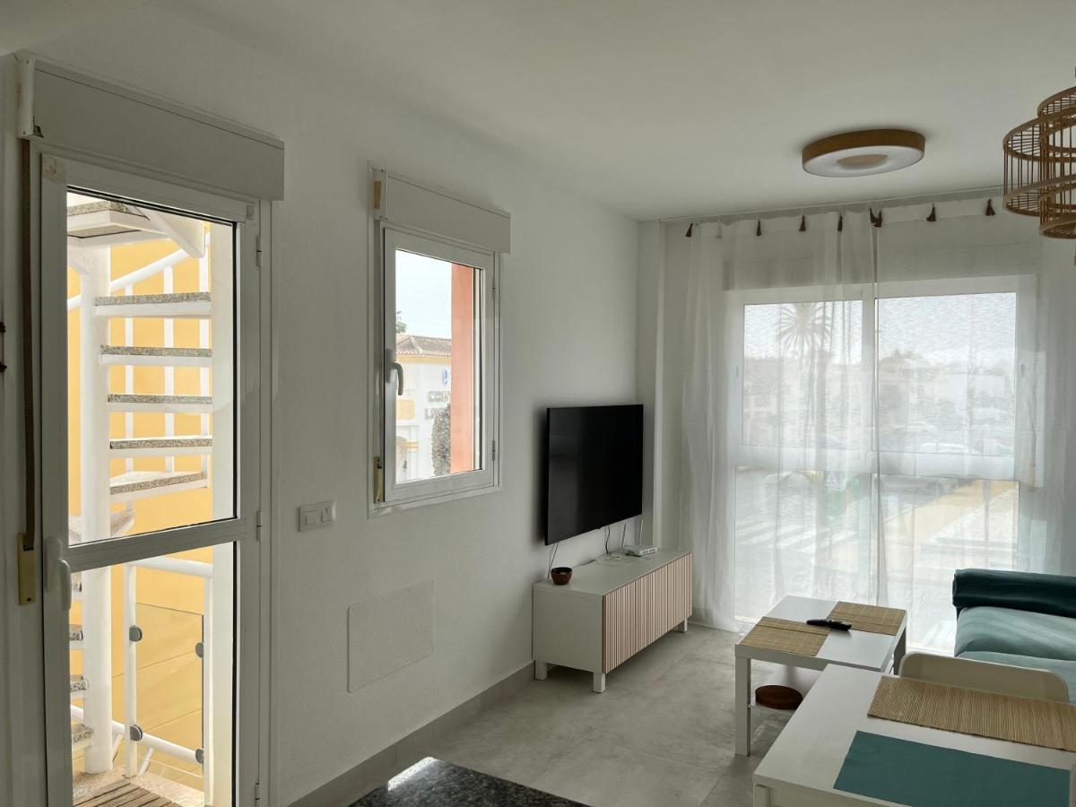 Atico Helena Con Solarium Y Jacuzzi Privado En Laguna Beach Vera Eksteriør billede